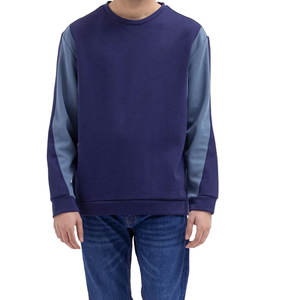 Sweat-shirt à col rond en molleton de haute qualité 300GSM ODM/OEM 100% coton Logo personnalisé Léger Unisexe Hiver Poche Anti-rétrécissement - Product Image 1