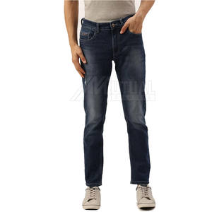 Pantalones vaqueros de cintura alta con estilo para hombre Ajuste perfecto y pantalones vaqueros de diseño moderno para hombre - Product Image 1