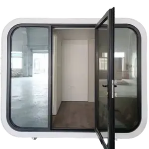 紧凑型预制微型工作舱办公室20-40英尺完全组装舱室智能可移动浴室舱