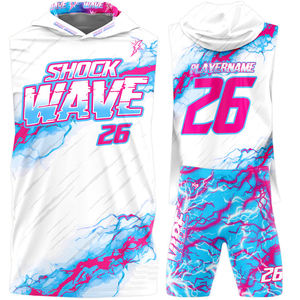 Uniformes de Fútbol 7v7 para Hombre, Conjunto de Sublimación, Camisetas Personalizadas, Transpirables, de Secado Rápido, 100% Poliéster, Tela Antibacteriana - Product Image 1