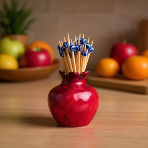 Pomegranate Shaped Polyester <b>Toothpick</b> Holder - Product Image 2