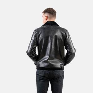 2025 veste en cuir de qualité supérieure pour hommes veste en cuir de qualité supérieure respirante pour hommes nouvelle veste de marque élégante pour hommes - Product Image 5