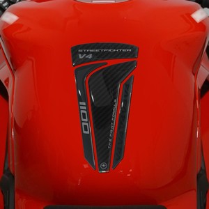 Adesivo 3D Personalizzato per Protezione Serbatoio Moto Ducati Streetfighter V4 2020-24 - Product Image 1