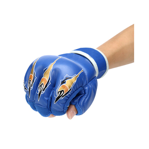 Gants MMA personnalisables à vente chaude Vêtements de sécurité pour le sport en cuir imperméable avec conception de grappling durable pour une utilisation en extérieur - Product Image 4