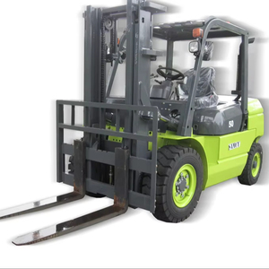 Nouveau chariot élévateur électrique à quatre roues pour entrepôt, avec poste de conduite assis, batterie lithium-ion, mât bi-étages, pour la manutention des matériaux - Product Image 6