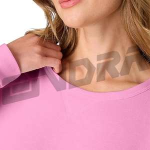 Sweat-shirt rose pour filles, tissu doux et respirant, coupe décontractée, style streetwear, à porter au quotidien, confortable, tendance, toutes saisons, choisissez maintenant, amusant - Product Image 4