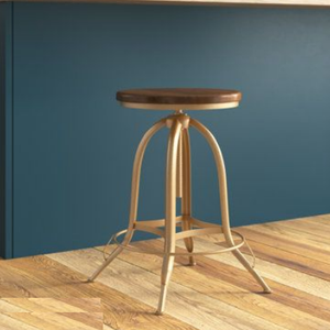 Taburete de metal de alta calidad de diseño moderno más vendido para decoración del hogar para uso escolar en el dormitorio de entrada - Product Image 1