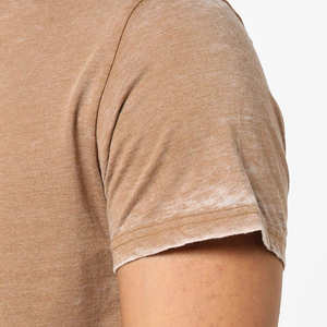 Men's Color Block Athletic Gym Workout Tee Knitted Sport Performance <b>Moisture</b> <b>Wicking</b> Top - Product Image 3