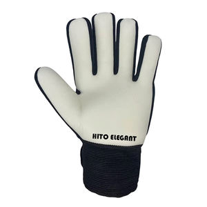 Gants de gardien de but de football en gros, paume avant en latex Giga, dos en silicone imprimé, coupe Meduis, sangle élastique attachée, personnalisable - Product Image 3