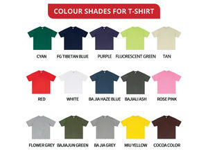 Hot <b>Sale</b> <b>Prime</b> Quality Custom Logo Heavy Weight Tshirt Tee Shirt 100% Cotton Men Tshirt 280GSM Cotton Oversized Blank T Shirts - Product Image 4