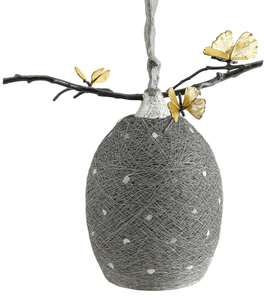 Lámpara colgante decorativa eléctrica moderna para hogar y Hotel fuente de alimentación recargable decoración de cabecera con pantalla de Metal - Product Image 5