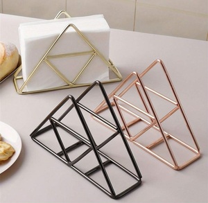 Porte-serviettes modulaire en fil métallique Style élégant Parfait pour la maison Vaisselle Décoration de cuisine Accessoire de salle à manger élégant - Product Image 5