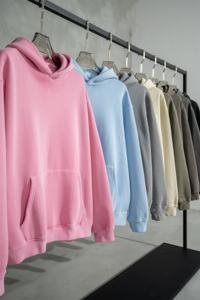 Vente en gros de pulls à capuche unisexes, pulls oversize et lourds, 100% coton, sweats à capuche personnalisés, logo brodé, sweats à capuche vierges pour hommes - Product Image 5