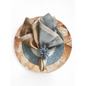 Eco Friendly <b>Round</b> Capiz <b>Placemat</b> Wholesale Supply for Table Styling Brands and Home Decor Stores From Vietnam - Product Image 2