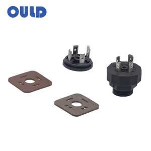Nhà máy cung cấp chọn-có thể IP65 hirschmann Din-43650 solenoid nối 400V 3P + E gdme3013 gdme 3011 Đen - Product Image 5