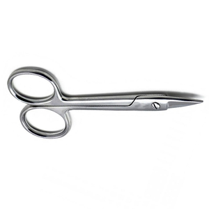 Tijeras Profesionales para Cutículas de Uñas, con Mango Antideslizante, Curvas y Afiladas, Ligeras, Reutilizables, de Acero Inoxidable de Alta Calidad - Product Image 2