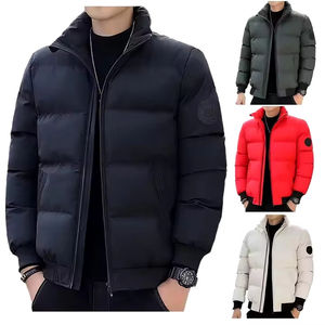 Chaqueta Acolchada de Diseño Personalizado para Hombre, Chaqueta Cortavientos de Invierno de Alta Calidad, Relleno Interior Acolchado - Product Image 3