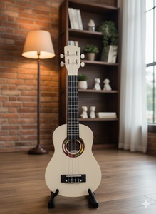 Ukelele Soprano Solobeat de 21 Pulgadas, Clásico Acústico, Cuerpo de Caoba, 4 Cuerdas, para Principiantes y Estudiantes, Acabado Pulido/Encerado, Nylon - Product Image 6