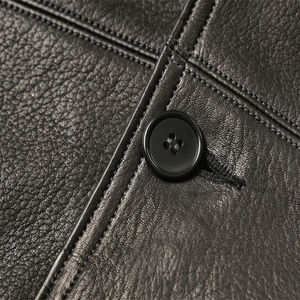 แจ็คเก็ตขี่จักรยานสำหรับผู้ชายแจ็คเก็ตหนังแพ็คของผู้ชายทำตามสั่งสไตล์ใหม่ล่าสุด - Product Image 3