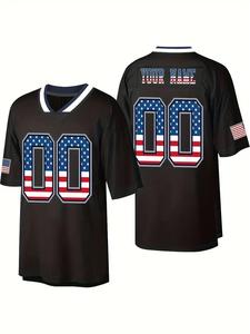 Unisex Adult Team American Football Uniform <b>Short</b> Anti-Bacterial 100% Polyester Breathable <b>Mesh</b> Fabric Customizable Sport Use - Product Image 5