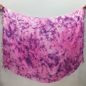 Venta caliente de moda Tie-Dyed 100% Rayon Beach Sarong Dress Low MOQ Beach Swimming Wear Print Pattern Breve estilo Fabricante - Product Image 5