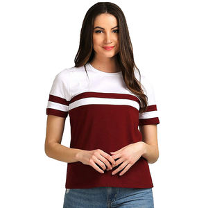 T-shirts d'été entièrement personnalisés pour dames, vêtements décontractés extensibles, t-shirts pour filles - Product Image 3