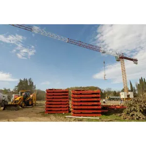 Construcción de grúa torre grande Grúas duraderas de alta calidad Carga de 5 toneladas Mejor precio bajo Grúas Torre 2023 2024 hechas en Turquía 5510