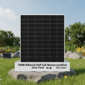 Pannello Solare Monocristallino Bifacciale a Mezza Cella da 700W di <span class=keywords><strong>Ulica</strong></span> Solar - Product Image 3
