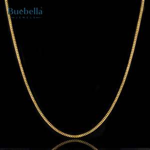 Hot Sale 925 <b>Silver</b> 14K Gold Plated 3mm Moissanite Miami <b>Cuban</b> <b>Chain</b> for Men Premium Premium Necklaces - Product Image 2