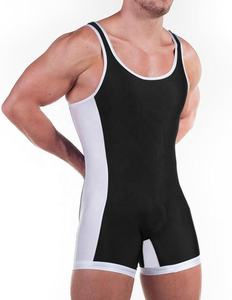 Pro Wrestling Singlet para hombres de alta calidad sin mangas cómodo y ligero - Product Image 6