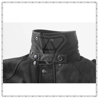 Veste de moto en coton pour homme avec doublure imperméable CE niveau 2 Protecteurs coupe-vent et respirants