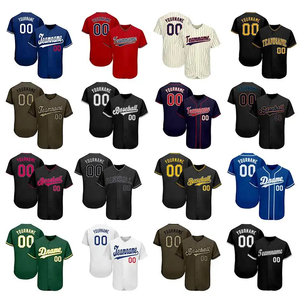 Uniforme de Béisbol Personalizado al por Mayor para Hombre, Jersey de Béisbol Juvenil Transpirable con Estampado Personalizado, Estilo Conjunto - Product Image 2