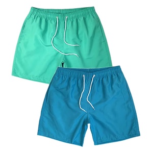 กางเกงขาสั้นออกกำลังกายผู้ชาย ผ้าฝ้าย 100% ลายเรียบ แห้งเร็ว มีเชือกผูกเอว ยางยืด ระบายอากาศ สำหรับการฝึกซ้อม - Product Image 6