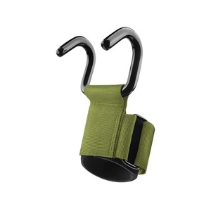 Crochets de musculation haut de gamme en néoprène et nylon pour soulever des poids, tirer des haltères, faire des tractions, exercices de fitness et entraînement - Product Image 1