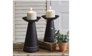 Modern <b>Black</b> Iron Lantern Nice Design <b>Candle</b> <b>Pillar</b> <b>Holder</b> for Christmas Decoration Hot Selling Lanterns by Axiom Home Accents - Product Image 6