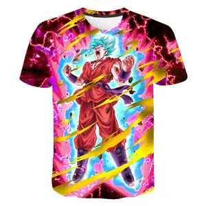 Camiseta de Hombre con Diseño de Anime, Estilo Nuevo, Personalizada, 100% Poliéster, Impresión Digital, Secado Rápido y Transpirable, Antiarrugas, Logotipo Frontal, Corte Regular - Product Image 1