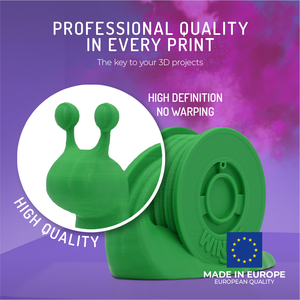 ไส้พิมพ์ 3 มิติ WINKLE PLA HD ขนาด 1.75 มม. น้ำหนัก 1 กก. สำหรับเครื่องพิมพ์ 3 มิติ ความแม่นยำสูง 0.05 มม. รองรับอุณหภูมิ 190-230 องศาเซลเซียส ย่อยสลายได้ พิมพ์ง่าย - Product Image 2