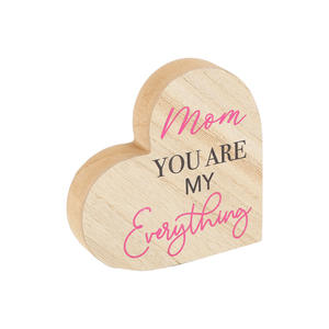 Ornement de table de fête des mères heureuse artisanat en bois meilleur <span class=keywords><strong>papa</strong></span> décorations en bois cadeaux de fête des pères heureux fournitures de fête - Product Image 6