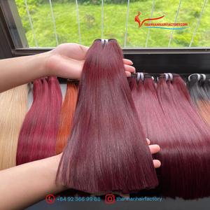 เครื่องต่อผมตรงสีไวน์แดงทำจากกระดูกคนเวียดนาม - Product Image 2