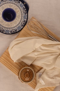 Saco de harina absorbente de agua ecológico de secado rápido de algodón 100%, toallas de cocina tejidas, estilo cuadrado liso, limpieza del hogar personalizable - Product Image 2