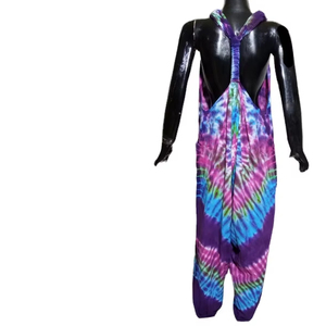 Boho Aladdin จั๊มสูทผ้าฝ้าย | ดีไซน์ติดกระดุม | น้ำหนักเบาและสวมใส่สบายสำหรับเครื่องแต่งกายทั้งในฤดูร้อน - Product Image 1