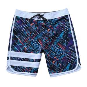 กางเกงว่ายน้ำโต้คลื่นของผู้ชายกางเกงขาสั้นสีสันสดใส - Product Image 1