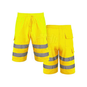Meilleure vente XS Construction extensible Utility Cargo Shorts avec logo personnalisé High Street Work Wear Mid Prix de gros en coton - Product Image 4