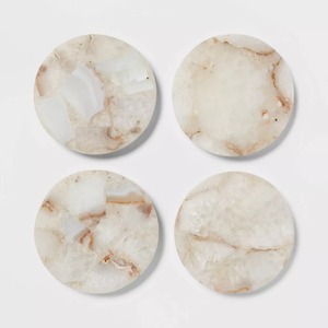 Wholesale Price Round Stone <b>Coasters</b> New Arrival Stone <b>Drink</b> <b>Coasters</b> Hot Selling Natural Stone <b>Coasters</b> for Home Decor - Product Image 2