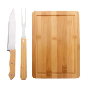 Juego de bloques de corte premium Steakus para carne, personalizados para merchandising - Product Image 4