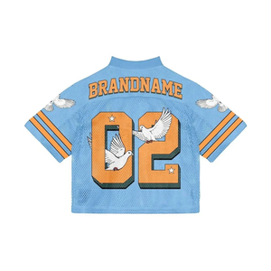 Camiseta de Fútbol Personalizada con Serigrafía en Malla de Seda, Cuello en V, Corta, Transpirable y Ligera, para Equipos Deportivos - Product Image 2