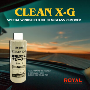 CLEAN X-G SPECIAL WINDSHIELD OIL FILM <b>GLASS</b> <b>CLEANER</b> - Product Image 2