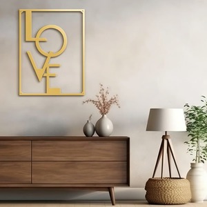 Elegante arte de pared de amor para decoración moderna del hogar sala de estar dormitorio Oficina y estilo interior romántico y opción de regalo - Product Image 5