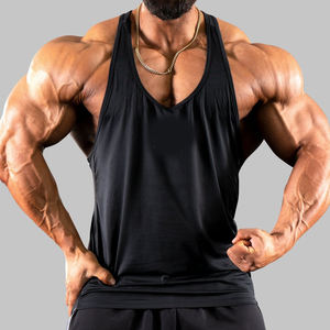 Hot Sale Comfortable Muscle Vest Blank 100% Cotton <b>Men's</b> Workout Stringer Bodybuilding Singlet Fitness Gym <b>Tank</b> <b>Top</b> <b>Mens</b> - Product Image 1