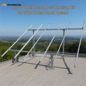 Kit de Soporte para Techo Plano con Membrana Fotovoltaica para Sistema de Paneles Solares de 15kW - Product Image 3